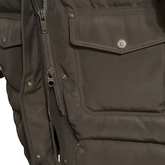 Moose Knuckles Alberta Women’s Parka – Size L, NWT, Black, Goose-Down, Fox Fur - Picture 12 of 16